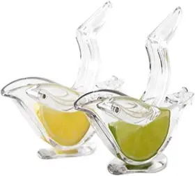 Wmznngx 768472271358 New Acrylic Manual Lemon Slice Squeezer Portable Transparent Fruit Juicer Eleg