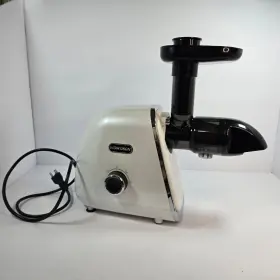 2m1515 Wowdsgn Cold Press Slow Juicer Machine With Accessories White Black Tested