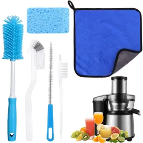 K-235 Xangnier 6pcs Cold Press Juicer Cleaning Brush Kit Complete Set For Slow Ju