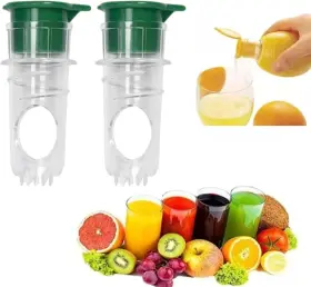 Xcqs 313032521505 Lemon Squeezer 2025 New Screw-top Manual Juicer With Built