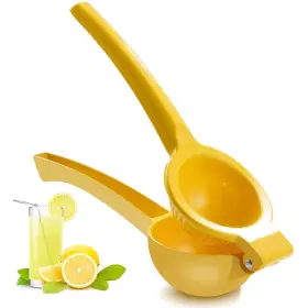 Y-me 608754486196 Manual Juicer Citrus Lemon Squeezer Fruit Lime Press Metal Professional Hand