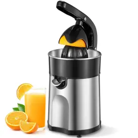 2017a Yabano Electric Citrus Juicer Squeezer With Two Interchangeable Cones Easy To Clean