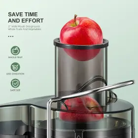 Ks-500h-green Yabano Juicer Machine 800w Centrifugal Extractor With Wide Mouth 3 Inch Feed Chute #3