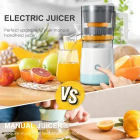 Reemix-j-001 Yabano Electric Citrus Juicer With Cleaning Brush Easy To Clean And Use White #2