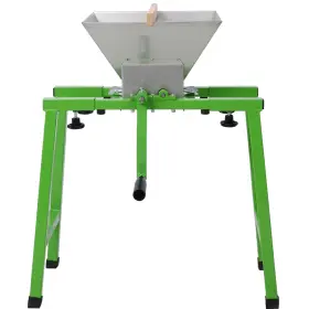 W46563691 Yellowcat Portable Stainless Steel Manual Fruit Crusher Grinder With Stand For Wine Cider