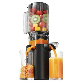 Yoyds 753878560151 Cold Press Juicer 4.3 Inch Wide Feed Chute Juice Machine High Yield Slow