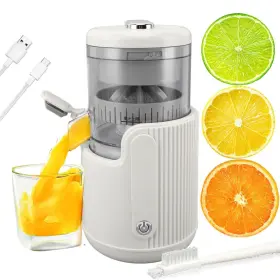 Yunir6idg19xof7 Yunir Electric Citrus Juicer Leakproof Usb Rechargeable 360 Degree Motor Squeezer