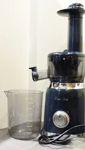 100w Zasmira Sj30 Slow Masticating Juicer Navy Blue- - Never Used #2