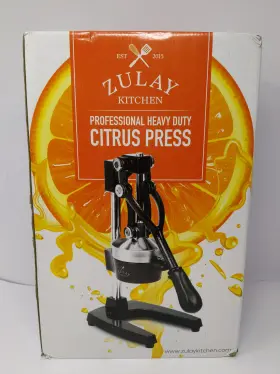 Zulay Kitchen 093674186446 Cast-iron Orange Juice Squeezer - Heavy-duty Easy-to-clean