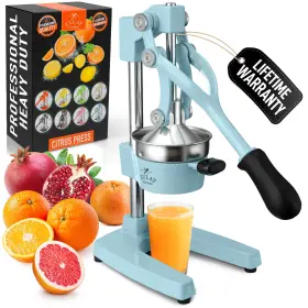Zulay Kitchen 093674187894 Cast-iron Orange Juice Squeezer - Heavy-duty Easy-to-clean