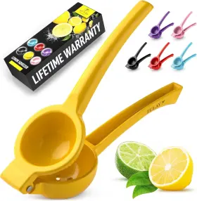 Sqeeze-001 Zulay Kitchen Metal Lemon Squeezer - Handheld Juicer Easy To Us