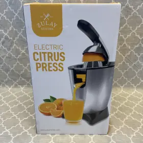 X004ah6kvd Zulay Kitchen Brand New - Electric Citrus Press Black And Silver