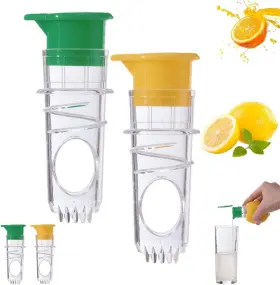Nmzzq-01 Zuougusgmoyouxiangon Lemon Mini Squeezer 2025 New Screw-top Manual Juice Extractor W