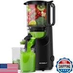 Ecoself Cold Press Juicer, 5.5" Mega Mouth, Easy Clean, High Yield Fruit & Veg. Fixed Price $192.58.