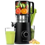 Zulay Kitchen Cold Press Electric Juicer 5" Wide Chute, 50 Rpm Slow Masticating. Fixed Price $74.99.