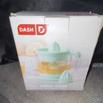 Dash Dual Citrus Juicer 20 Fl Oz Capacity 25 Watts Easy Clean Mint/clear. Fixed Price $35.00.