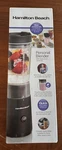 Hamilton Beach Personal Blender With Travel Lid, 14 Oz, Black, Smoothies Shakes. Fixed Price $25.99.