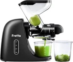 Fretta Masticating Slow Juicers, 3-INCH Wide Feeding Chute Cold Press Juicer,. Fixed Price $349.99.