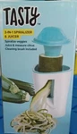 Tasty 3-IN-1 Spiralizer & Juicer New Box. Fixed Price $16.99.
