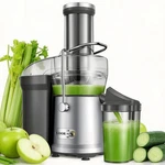 Gdor Powerful 1200W Juicer With Larger 3.2" Feed Chute, Titanium Enhanced Cut.... Fixed Price $77.70.