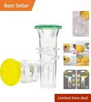 Yzc 2-PACK Lemon Squeezer Bpa-free Citrus Press With Lid For Fresh Juice. Fixed Price $16.89.