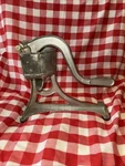Vintage Lf&c Universal Cast Aluminum Hand Press Juicer Commercial. #2168. Fixed Price $19.99.