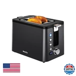 Mecity Toaster 2 Slice Stainless Steel Body, Timer, Bagel, Defrost, Reheat, Canc. Fixed Price $68.95.