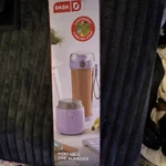 Dash Portable Blender 16 Oz Purple Usb-c Charging Cord DPPB100GBLA04. Fixed Price $45.00.