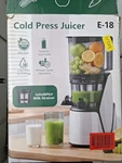 Eanoruus Cold Press Juicer E-18. Fixed Price $85.00.