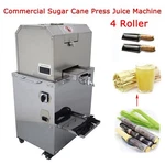 4 Roll Sugar Cane Press Juicer Machine 110V Electric Extractor. Fixed Price $918.00.