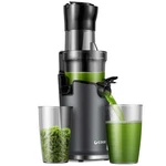 Cold Press Masticating Juicer Machine 3.5" Wide Chute Quiet Easy Clean. Fixed Price $48.99.
