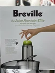 Breville Fountain Elite 1000W Electric Juicer 800JEXL Brand New. Fixed Price $180.00.