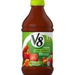 V8 Original Low Sodium Vegetable Juice, 46 Fluid Ounces, Per Case. Fixed Price $64.66.
