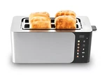 Elite Cuisine 4-SLICE Long Slot Toaster W/ Digital Display Screen. Fixed Price $40.80.