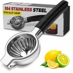 Lemon Squeezer Stainless Steel - Manual Citrus Juicer Large, Metal Lime Squee.... Fixed Price $29.99.