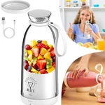 17 Oz Electric Juice Blender Personal Fruit Mixer Bottle Rechargeable Detachable. Fixed Price $29.83.