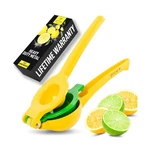 Zulay Kitchen Metal 2-IN-1 Lemon Squeezer Sturdy Max Extraction Hand Juicer.... Fixed Price $24.99.