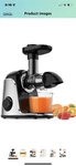 Sboly Slow Juicer JS3007 2 Speed Reverse Function Cold Press Easy To Clean. Fixed Price $30.00.