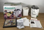 The Juiceman Ii Fruit & Vegetable Juicer Extractor JM-1 W Cassettes Open Box. Fixed Price $59.99.