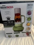 New Ninja Blendboss 26OZ Blender Smoothies & Frozen Drinks + Travel Cup. Fixed Price $87.00.