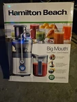 Hamilton Beach Big Mouth 2 Speed Stainless Steel Juice Extractor New 67850. Fixed Price $120.00.