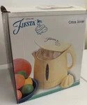 Fiesta Ware Citrus Juicer Yellow CJ-110Y New Box Vintage Accessory. Fixed Price $45.00.