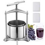 Vevor 1.6 GALLON/6L Fruit Wine Press Stainless Steel Manual Juice Maker Handle. Fixed Price $88.99.