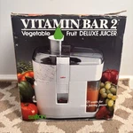 Salton Fruit/vegetable Juicer Vitamin Bar 2 JC-4 Open Box. Fixed Price $46.75.