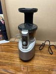 Breville Slow Juicer BJS600XL Fountain Crush Masticating Vertical Silver. Fixed Price $124.95.