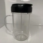22 Oz Tall Cup With To-go Lid Replacement Part Magic Bullet 250W MB1001 Blenders. Fixed Price $9.99.