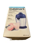 New Cuisinart Citrus Squeeze Juicer CCJ-100 Brushed Stainless Series Silver. Fixed Price $24.95.
