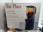Our Place Cold Press Batch Juicer 250W Powerful Compact. Fixed Price $99.99.