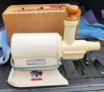 Champion G5-NG-853S Almond Color Juicer With Attachments *good Clean Condition*. Fixed Price $119.00.
