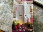 Hometrends Juice Extractor 200 Watt. Fixed Price $20.00.